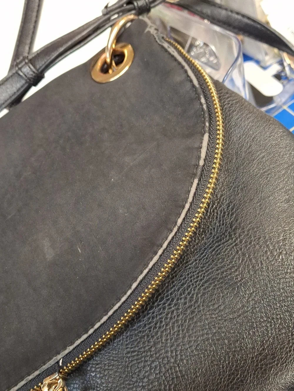 Black 12x9x2.5 Crossbody Shoulder Bag Preloved